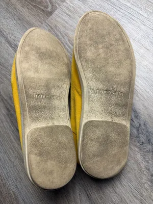 Franco Sarto Mustard Yellow Suede Loafers Slip-On Flats Women’s Size 8.5M thumbnail 11