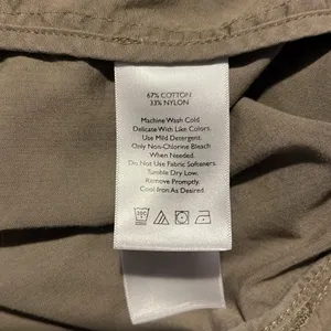 Eddie Bauer Women’s Lightweight Khaki Zip Up Jacket G2 thumbnail 4