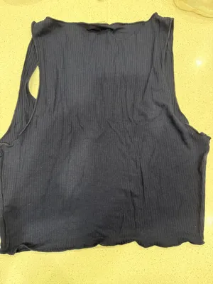Cropped Navy Tank | Size S thumbnail 2