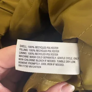 SHINY GOLD GREEN OVERSIZED BOMBER JACKET Target A New Day Size Large EUC‎ thumbnail 11
