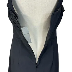 Abercrombie & Fitch Large Midi Dress Square Neck Stretch Empire Waist Sleeveless thumbnail 9
