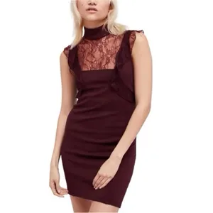 Free People Beaumont Muse Dress - Plum thumbnail 5