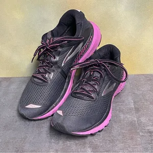 Brooks Adrenaline GTS 20 1202961B062 Women's Black/Fuchsia Sneakers Size 10.5B thumbnail 11