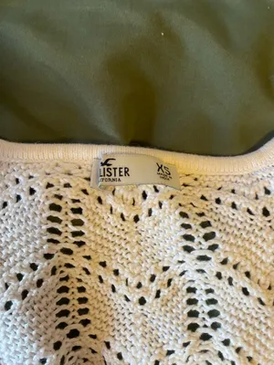 Hollister Crochet Sweater thumbnail 2