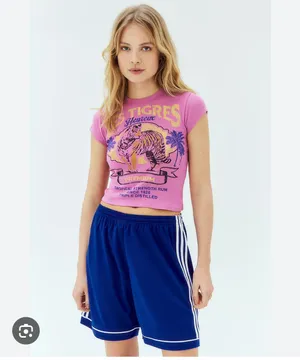 Urban Outfitters OU Pink Les Tigres Baby T-Shirt thumbnail 3