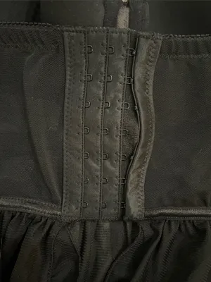 NWT Torrid Sz 1 (14/16) Black Lotus Lace Underwire Babydoll Chemise Lingerie thumbnail 9