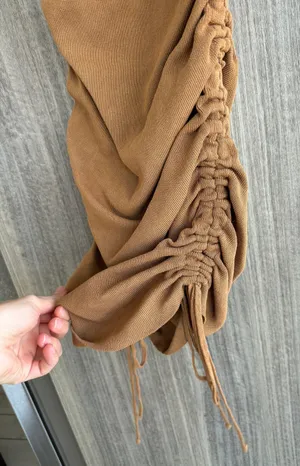 LIONESS Camel Scrunch Mini Dress thumbnail 4
