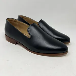 Nisolo Everyday Slip-On Leather Loafers Shoes Women's Size 7 Black Preppy Casual thumbnail 2