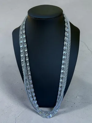 Sarah Coventry Vintage Silver Layered‎ Chain Necklace Bracelet Set Logo S Links thumbnail 2