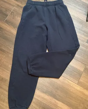 Lululemon Scuba High-Rise Joggers Navy Blue Fleece Sweatpants Size S LW5GLNS thumbnail 1