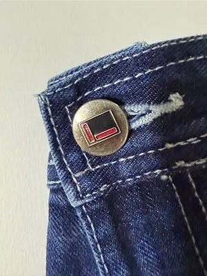 FUBU Navy Denim Cargo Shorts with Side Pocket thumbnail 11
