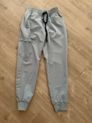 FIGS Scrub Set Jogger- Chambray thumbnail 7