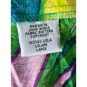 Jams World Volare Tropical Floral Sleeveless Midi Sundress Dress Women's Large thumbnail 7
