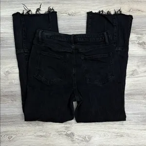 Tinseltown Black Fringe Bottom Flare Women's/Junior's Jeans Size 9 thumbnail 7