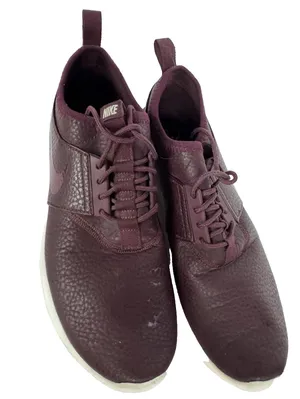 (RC) Nike Roshe One Leather Burgundy Womens Size 10 Running Athletic Sneakers thumbnail 3