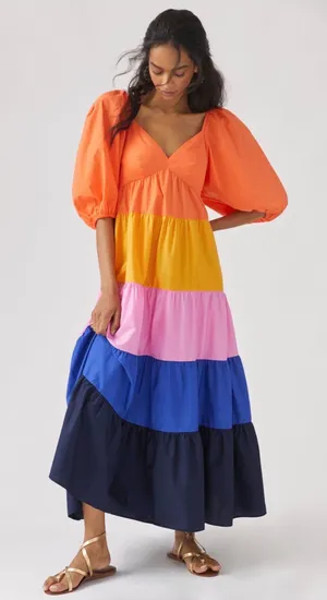Farm Rio Dress Maxi thumbnail 1
