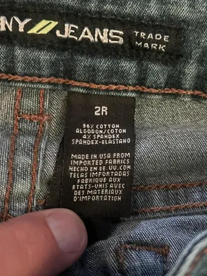 DKNY Jeans Bootcut Jeans Womens 2 Medium Wash Blue Stretch Denim Regular Fit thumbnail 10