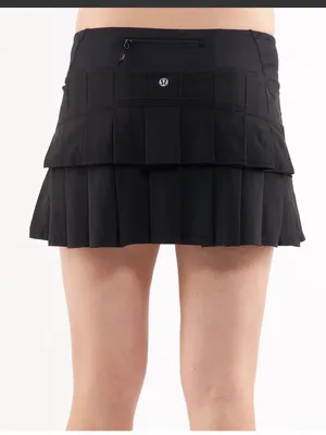 Lululemon Run Black Pace Setter Skirt thumbnail 1