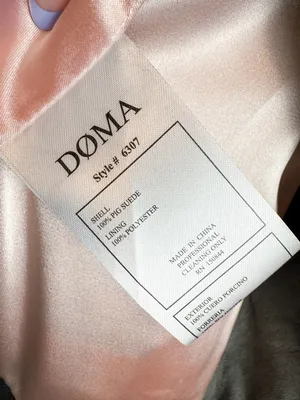 Doma Gray Suede Moto Jacket Size Small thumbnail 11