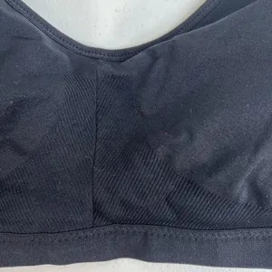 Felina Medium M Bra Seamless Side Smoothing Wireless Removable‎ Padding Black thumbnail 4