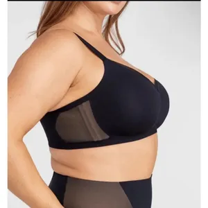 Honeylove Liftwear Bra in Runway Size XL Black Wireless Comfort #786 thumbnail 2