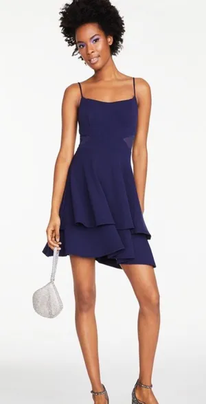 Navy Blue Dress thumbnail 1