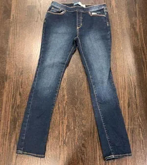 NWT - Girls Old Navy Blue Skinny Jeans thumbnail 1