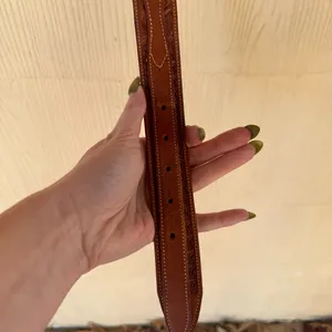 Texas Ranger by Tex Tan Tooled Cowhide Belt thumbnail 3