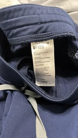 Navy Blue Zamora FIGS Jogger Scrub Pants thumbnail 5