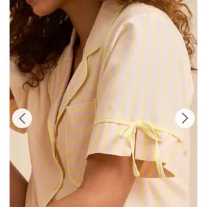 NEW Altar’d State Butter Yellow and Pink Striped Lounge Set Size XXL NWT thumbnail 7