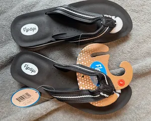 Flip flops by flopping Black Size 9 thumbnail 1
