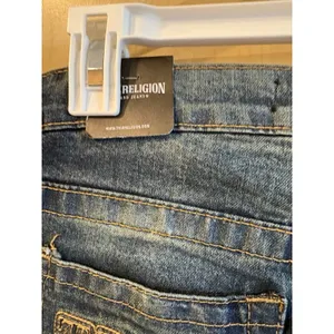True Religion Junior Geno Slim Fit Straight Jeans, Size 14 thumbnail 5