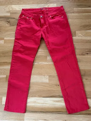 Red Women’s Slim Jeans thumbnail 1