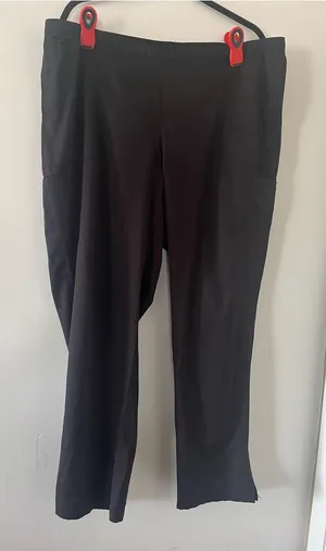 Carhartt Womens Black Scrub Pants Straight Leg XXL Utility Medical Workwear thumbnail 1