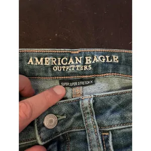 American Eagle Outfitters Super Hi-Rise Jegging Jeans Womens 8 Short Distressed thumbnail 8