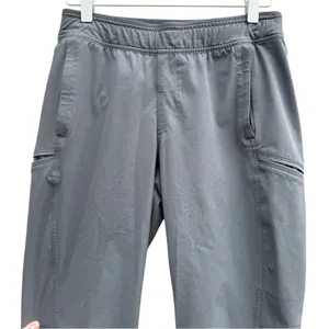 Kuhl Gray Outdoor Pants with Elastic Waistband and Straight Leg Relaxed Fit thumbnail 2