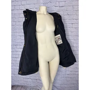 Vintage BOGNER Hooded black ladies ski jacket size medium thumbnail 7