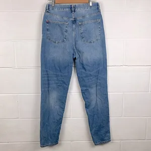 BDG Urban Outfitters high rise light wash mom jean thumbnail 2