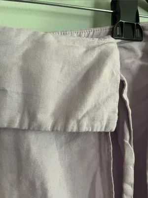 Zara Lilac Wrap Skort with Side Tie thumbnail 3