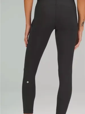 290. Lululemon Logo Waistband Everlux High-Rise Tight 16” sz2 thumbnail 8