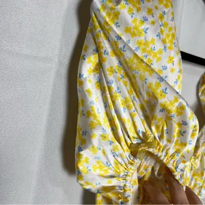 NWT For Love And Lemons Daffodil X Victoria’s Secret Mini Dress Yellow Floral S thumbnail 5