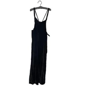NWOT Free People 90’s Forever Overalls‎ in Black SZ XL thumbnail 5