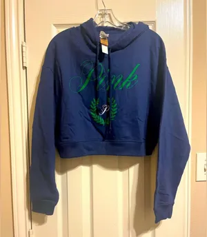 PINK Victoria's Secret Cropped Hoodie thumbnail 1