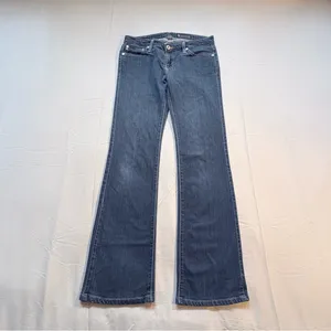 AG Adriano Goldschmied Soft Stretch Bootcut Flare Jeans Made in USA Sz 28💛 thumbnail 3
