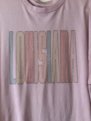 Gildan NWOT "Louisiana" Tee XL thumbnail 2