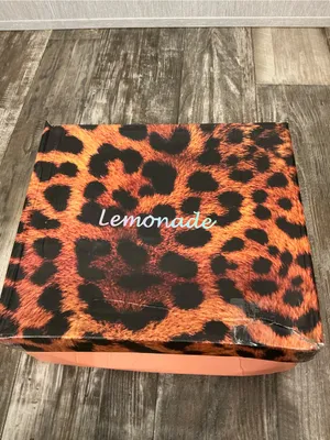 Lemonade Two-Tone Lace-Up Platform Chelsea Boots — Black & Cream Size 7 thumbnail 9