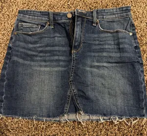 Blue denim skirt Size M thumbnail 1