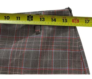 Zara Multicolor Plaid Skort Women Size Medium | 58-23 thumbnail 5