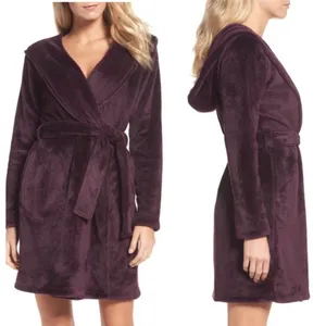 Ugg Miranda Fleece Hooded Robe With Pockets thumbnail 6