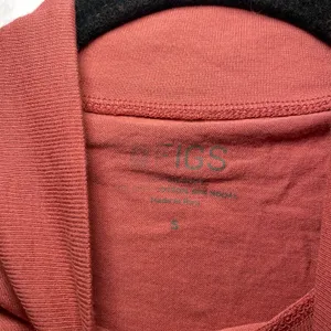 FIGS Dusty Rose Pink Super Soft Long Sleeve Underscrub Mockneck Shirt size Small thumbnail 2
